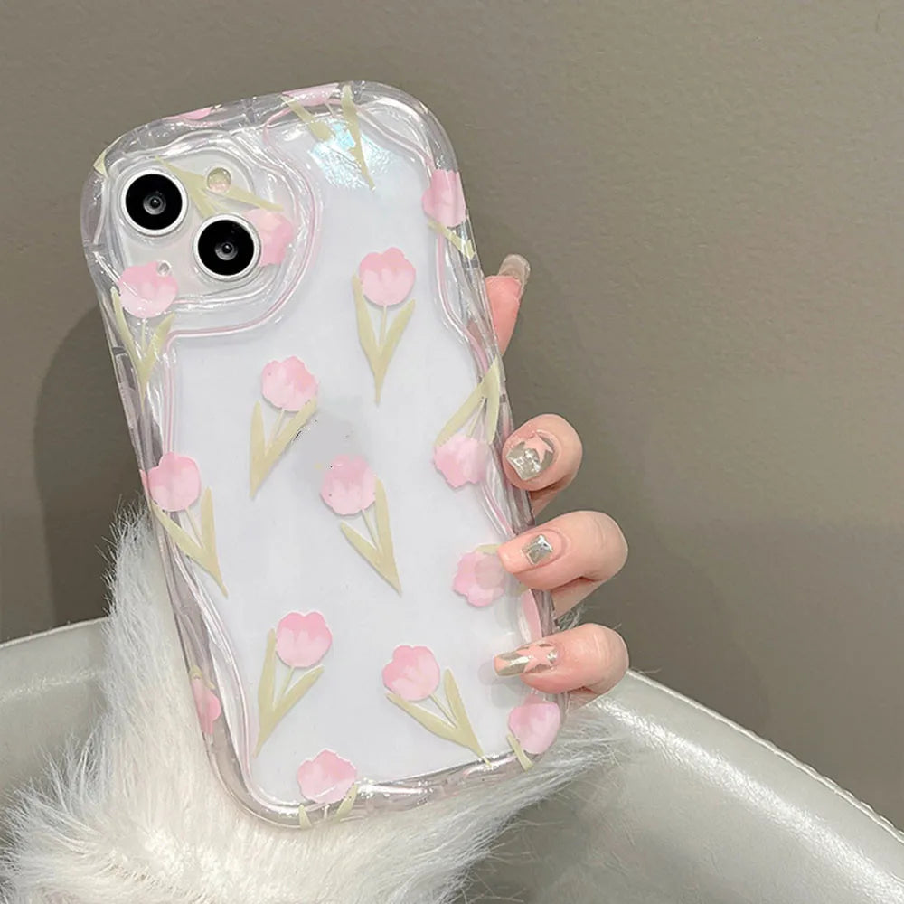 Flowet Cartoon Soft TPU Cover Funda Coque Case For IPhone Case