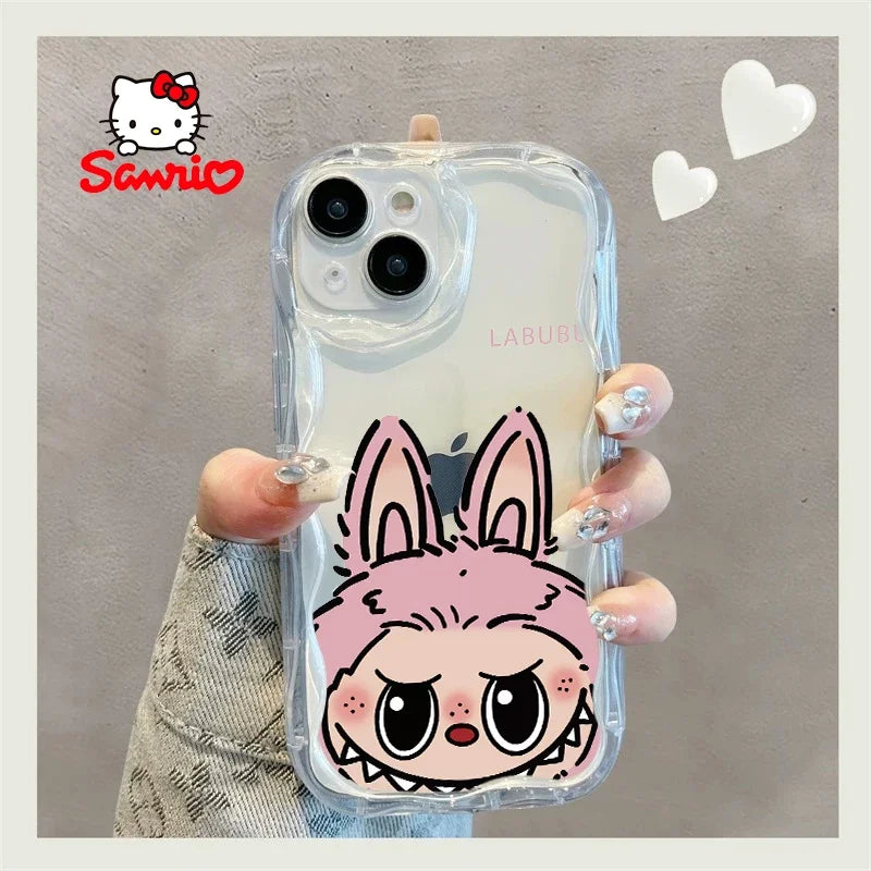 Kitty Cat Phone Case Fall Prevention Girl Mobile Phone Shell My Melody Cute Accessory iPhone Case