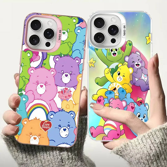 Cartoon Cute Care Bears Phone Case For iPhone