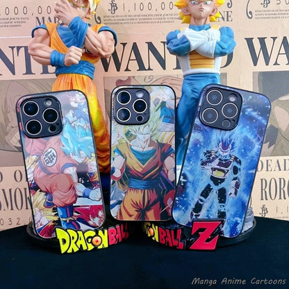 3D Grating Dragon Ball GT Phone Case For iPhone