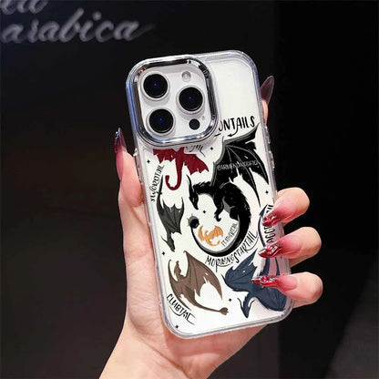 Dragon F-Fourth Wings Phone Case For iPhone