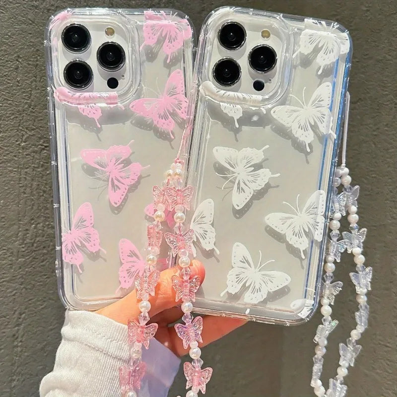 Butterfly Pattern Phone Case For iPhone