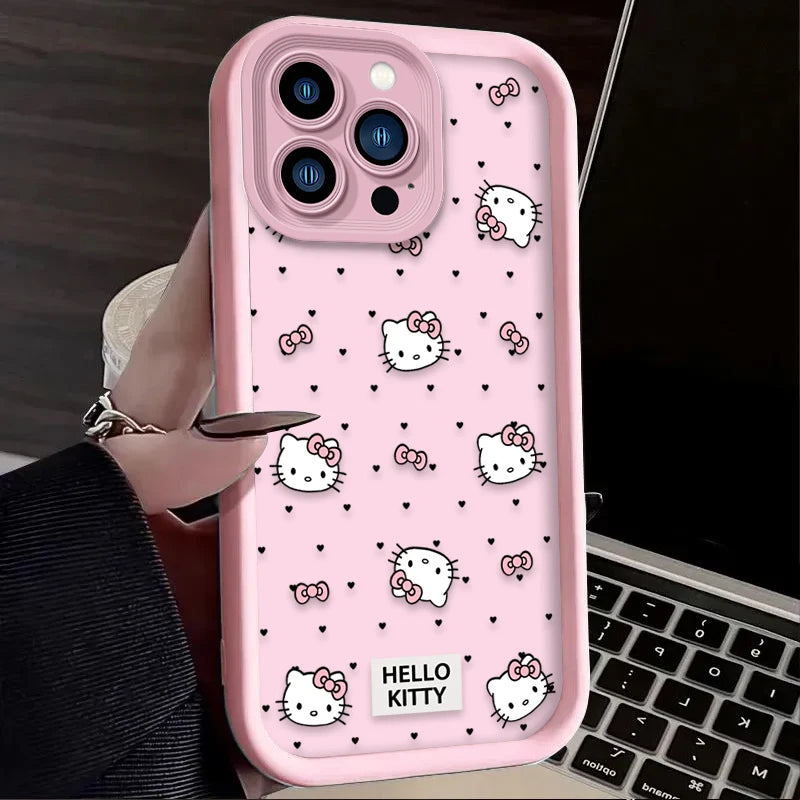 Cute Hello Kitty Phone Case For iPhone
