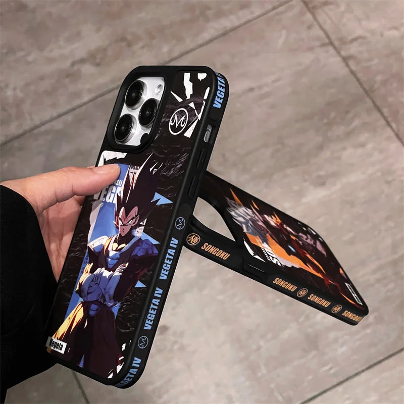 Luxury Anime Dragon Ball Goku Z Pattern Silicone Case For iPhone