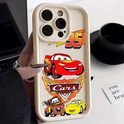 Lightning McQueen Sally Disney Phone Case For iPhone