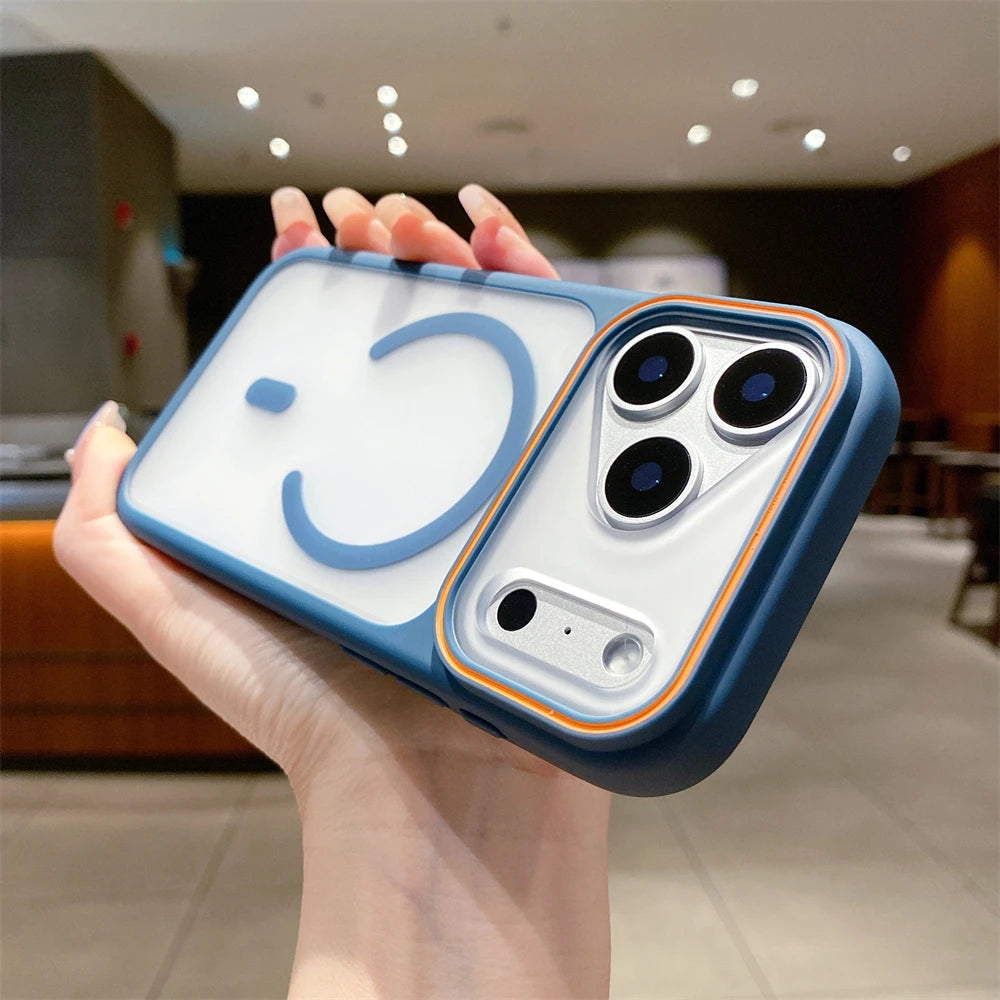 Luxury Transparent For Magsafe TPU Magnetic Case For iPhone