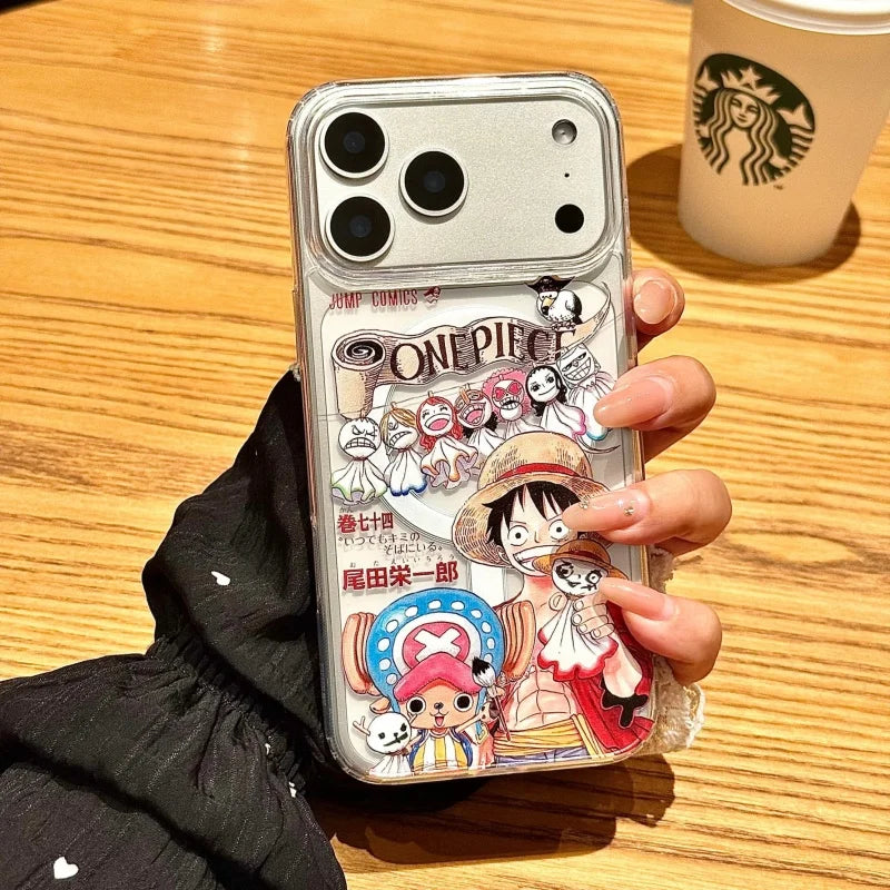 3D Luffy Chopper One Piece Phone Case For iPhone