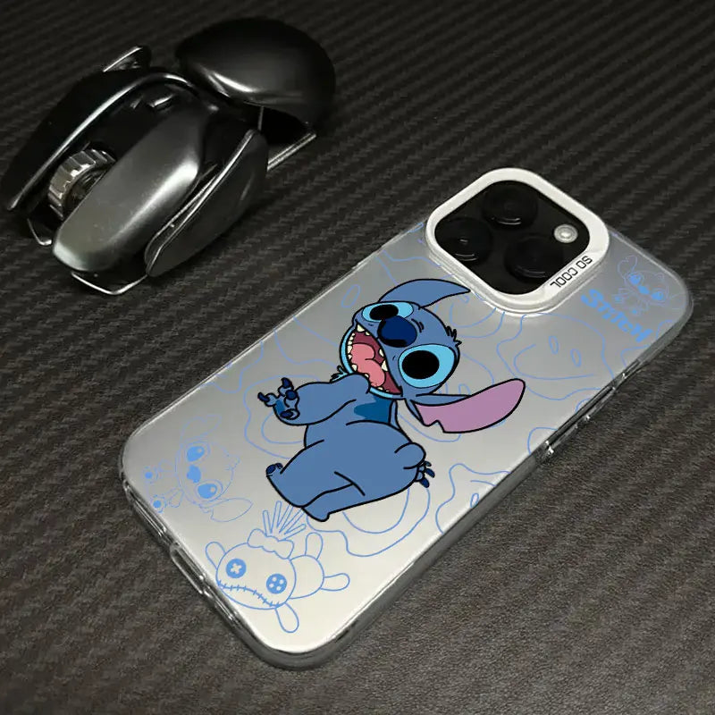 Funny Baby Stitch Phone Case For iPhone