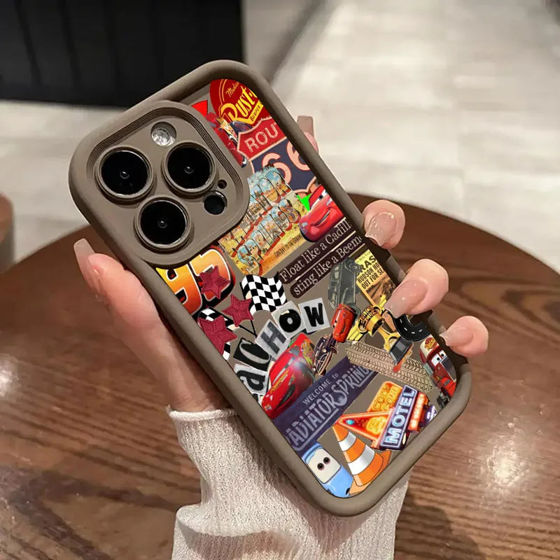 Disney Lightning McQueen 95 Phone Case For iPhone