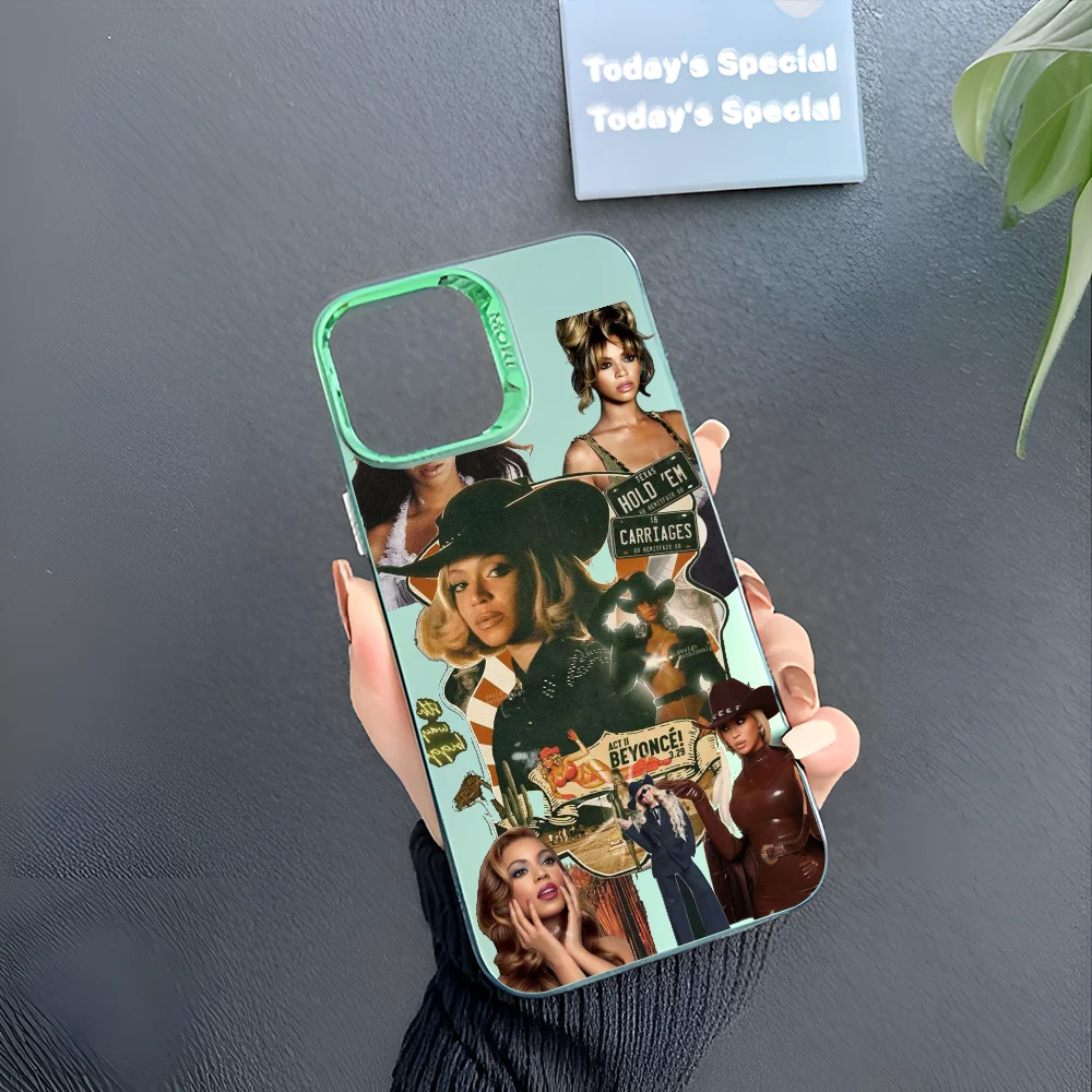 Hot Singer Beyonce Giselle Phone Case For iPhone