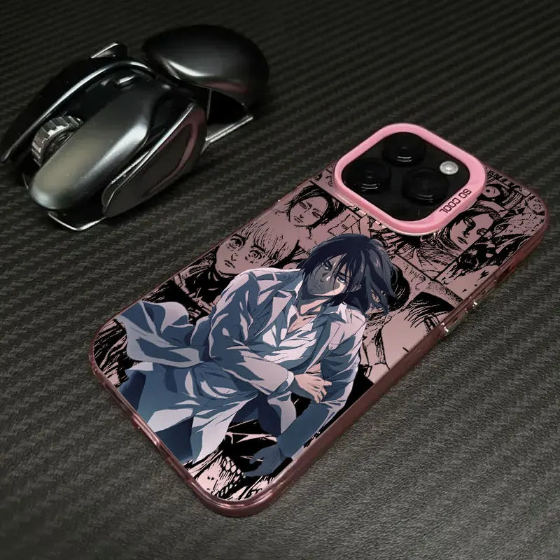 Anime Japanese Attack On Titan Eren Yeager Coque For iPhone