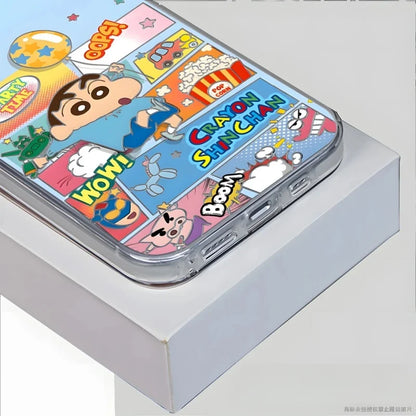 Anime Crayon Shin-Chan Phone Case For iPhone