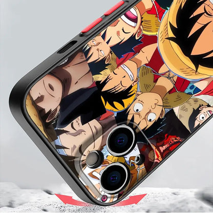 Soft shell Anime One Pieces Phone Case For iPhone