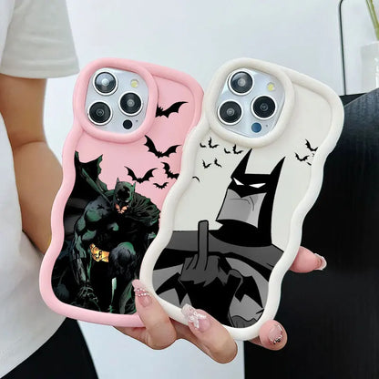 Cool Bats Man Logo Hero Phone Case For iPhone