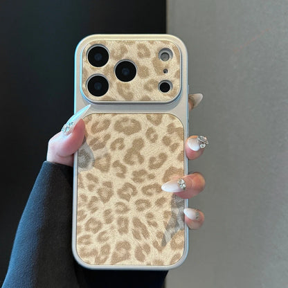 New Big Windows Leopard Phone Case For iPhone