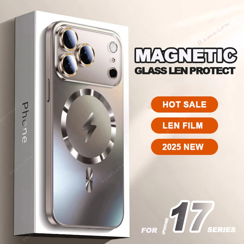 Wireless Charging Magnetic Phone Case For iPhone
