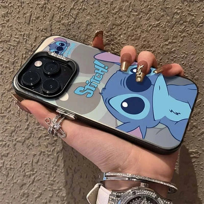 Stitch Big Eye Cute Phone Case For iPhone