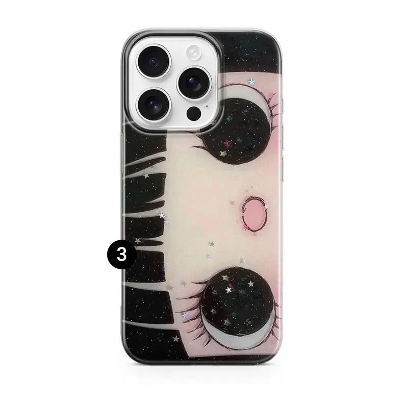 Big Eyes Girl Phone Case For iPhone