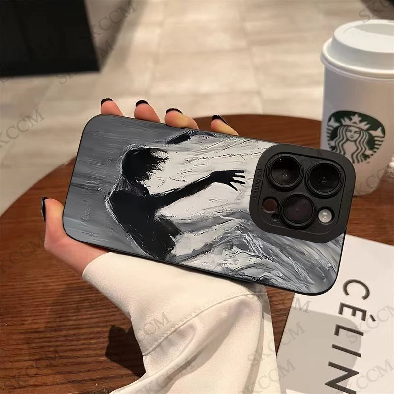 Oil Painting Art Phone Case For iPhone
