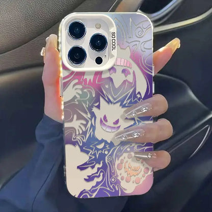 Personality Pokemon Gengar Phone Case For iPhone