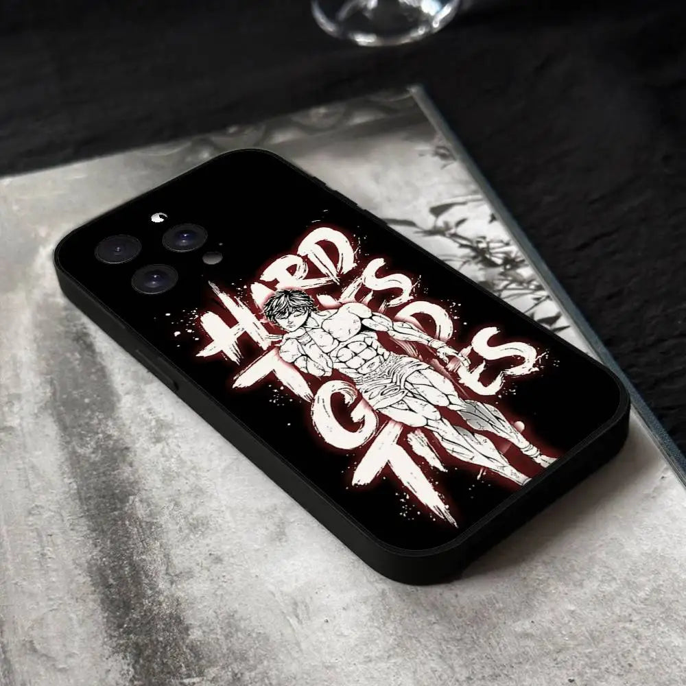 Anime Baki Hanmas Phone Case For iPhone