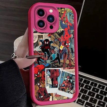 Cool Marvel Spider Man Comic For iPhone Phone Case