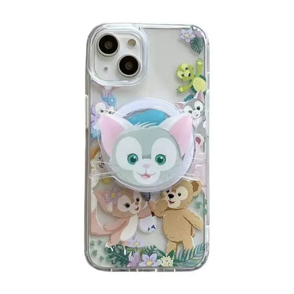 Disney LinaBell CookieAnn Duffy Mobile Phone Case Magnetic Holder Available For iPhone