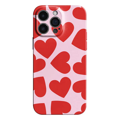 Luxury Clmj Swag Love Heart Phone Case For iPhone