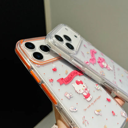 Cute Cartoon Hellokitty Melody Phone Case For iPhone
