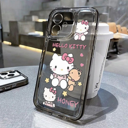 Hello Kitty Bear Cute Phone Case For iPhone