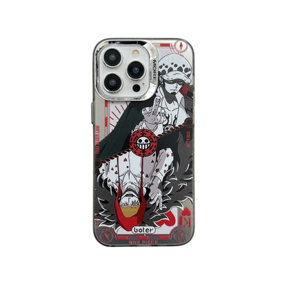 Anime One Piece Ace Sabo Law Sanji Phone Case  For iPhone