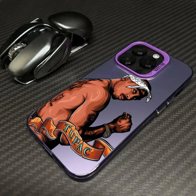 2PAC Tupac Shakur Rapper Hip Hop Coque For iPhone