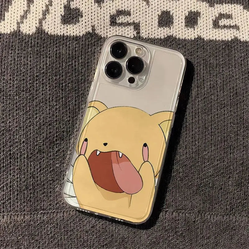 Cute Pokemon Gengar Pattern Phone Case For iPhone