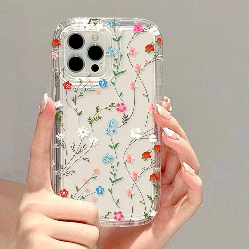 Flower Phone Case For iPhone