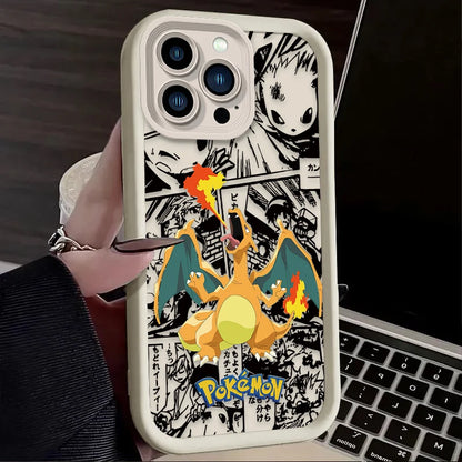 Cartoon Pokemon Phone Case For iPhone