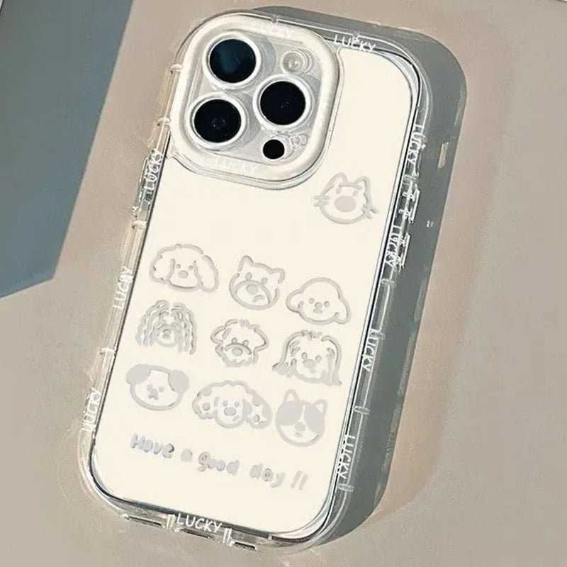 Cute Puppy Phone Case For iPhone