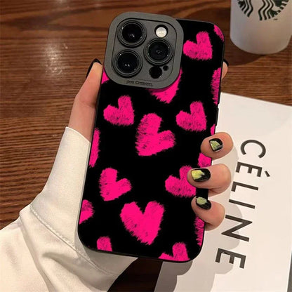 Lip-Painted Anti-Drop Phone Case For iPhone