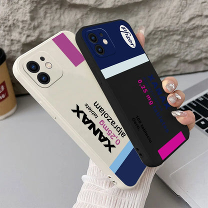Luxury Fashion Xanaxs Phone Case For iPhone