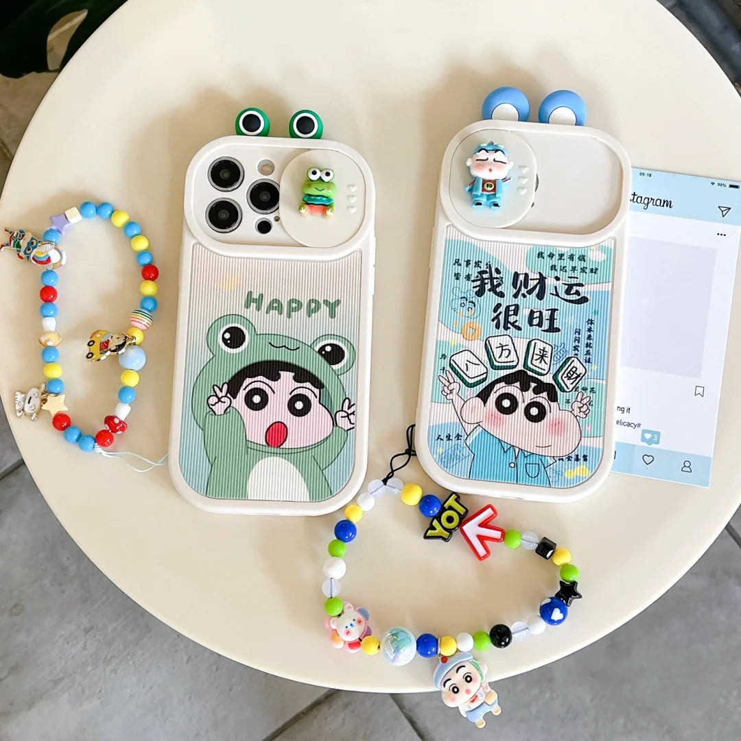 Funny Crayon Shin-chan SHINCHAN Phone Case For iPhone
