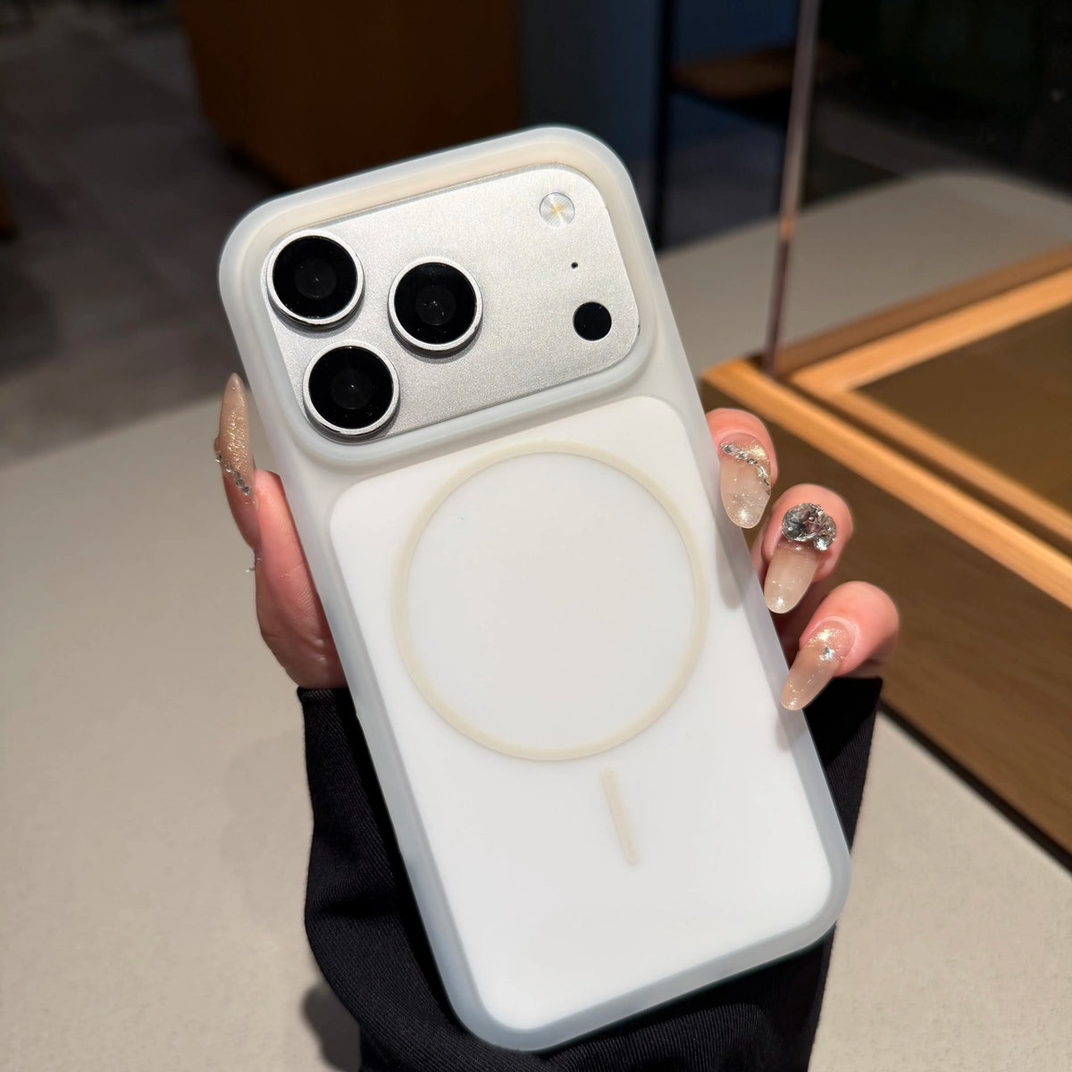 For Magsafe Candy Color Matte Case  For iPhone