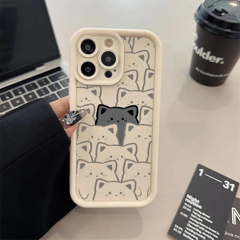 Cute Cartoon Phone Case For iPhone