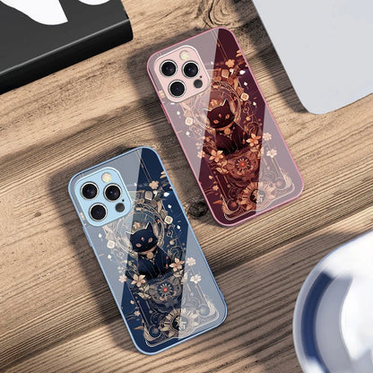 Fantasy Lucky Cat Blue For iPhone