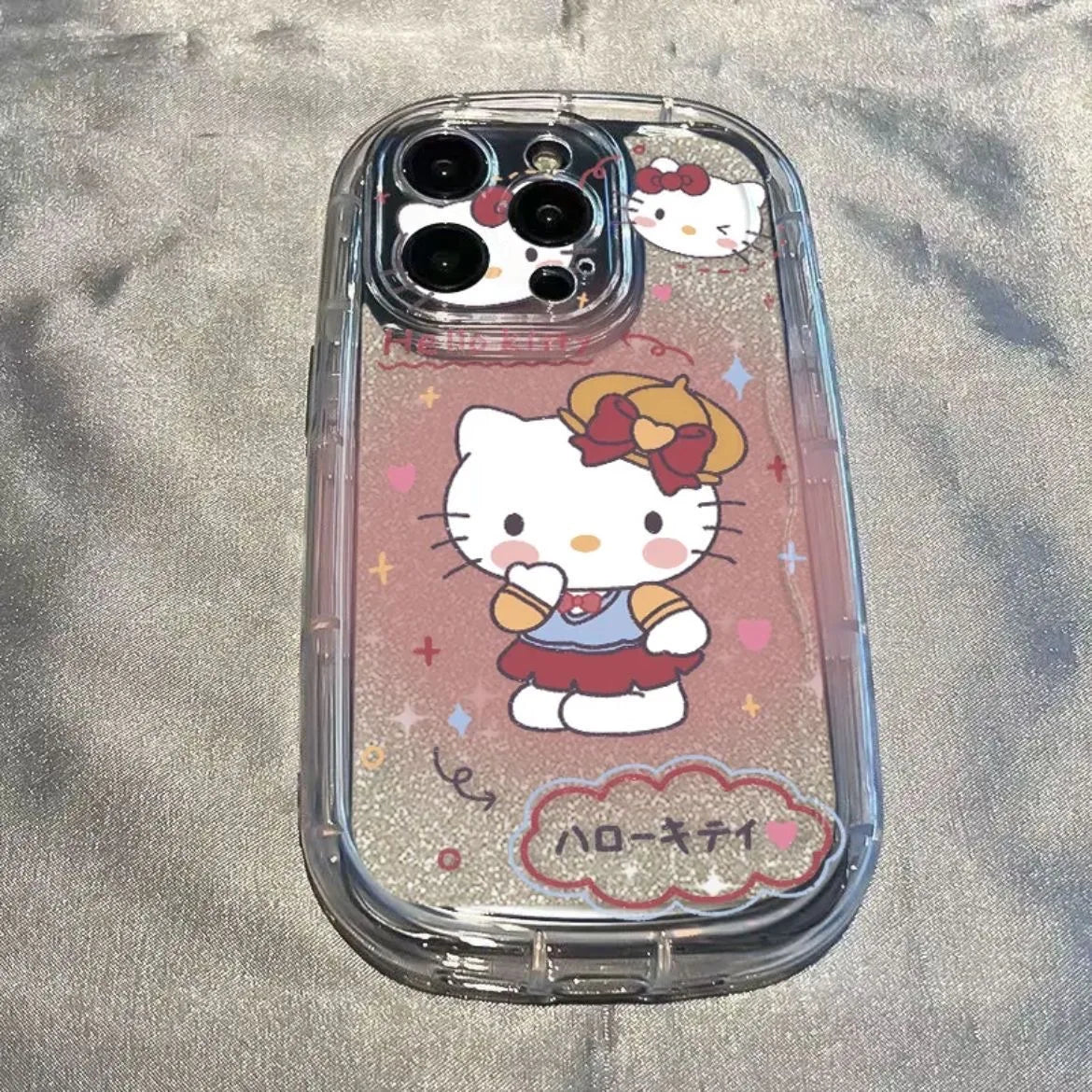 Hello Kitty Pink Cute Phone Case For iPhone