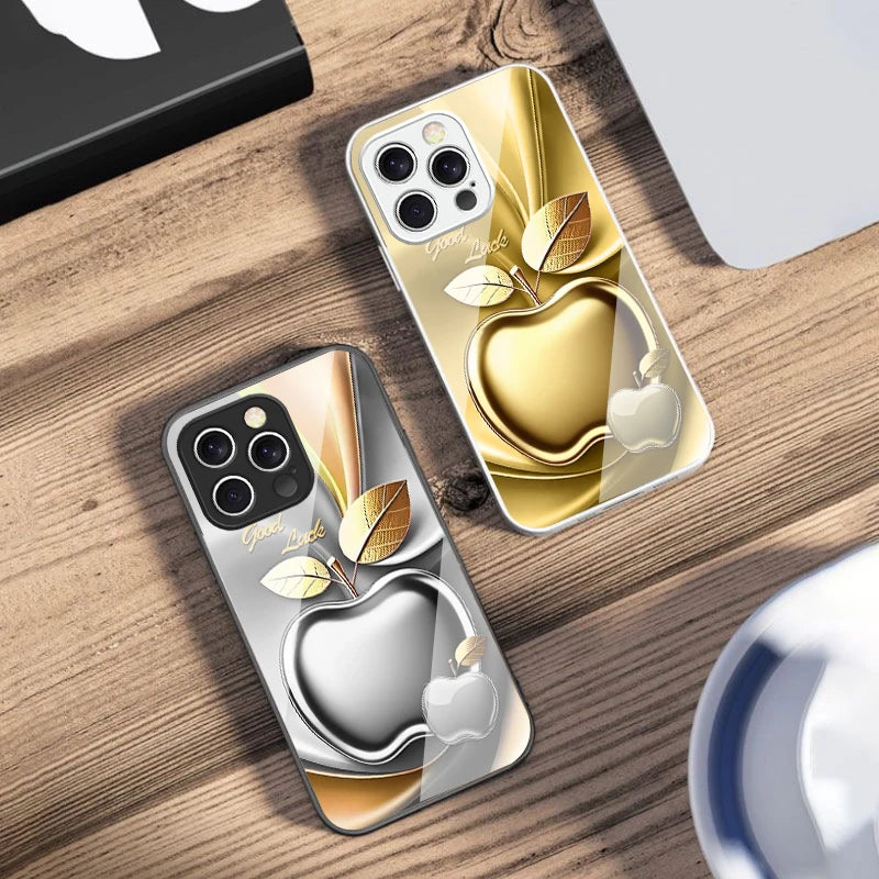 Apple Golden Leaves For iPhone