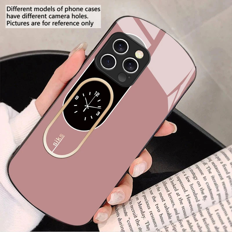 Wall Clock Color Pattern For iPhone