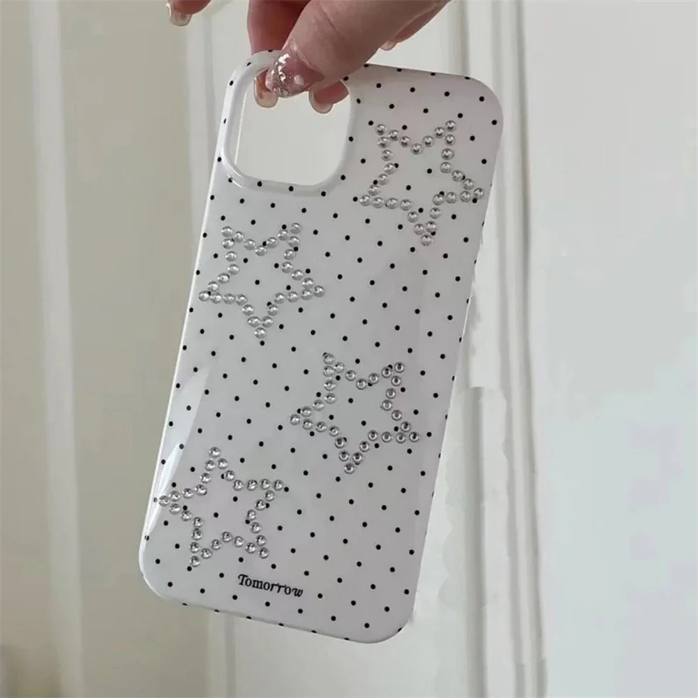 Glitter Star Pattern Phone Case