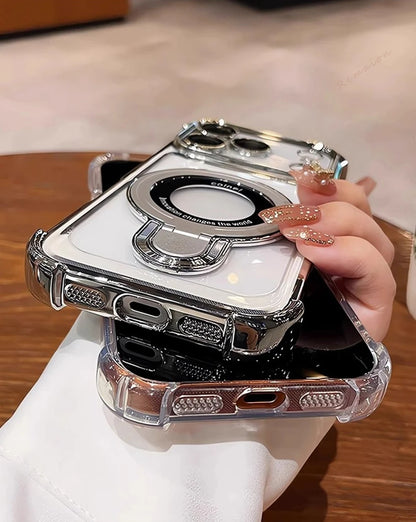Magnetic Stand Phone Case For iPhone