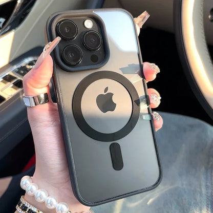 Luxury Magsafe Transparent Phone Case