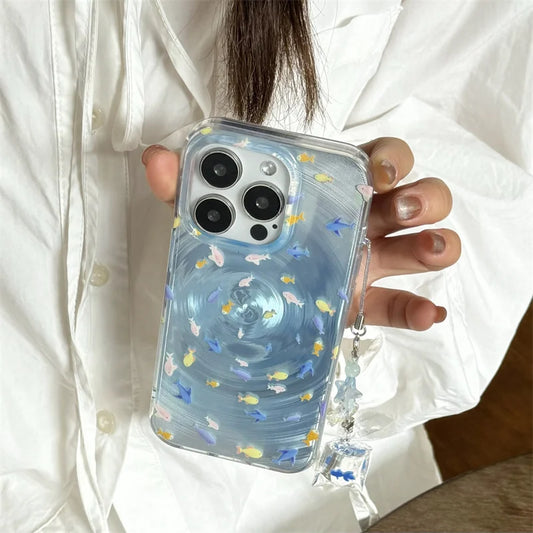 Whirlpool Fish Phone Case