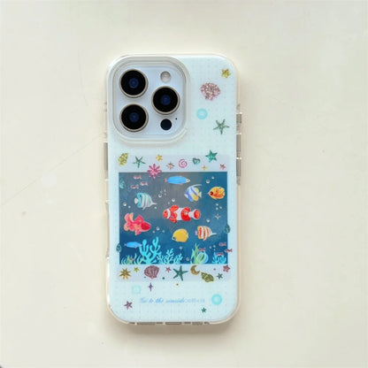 Korean Cute Ocean Fish Phone Case